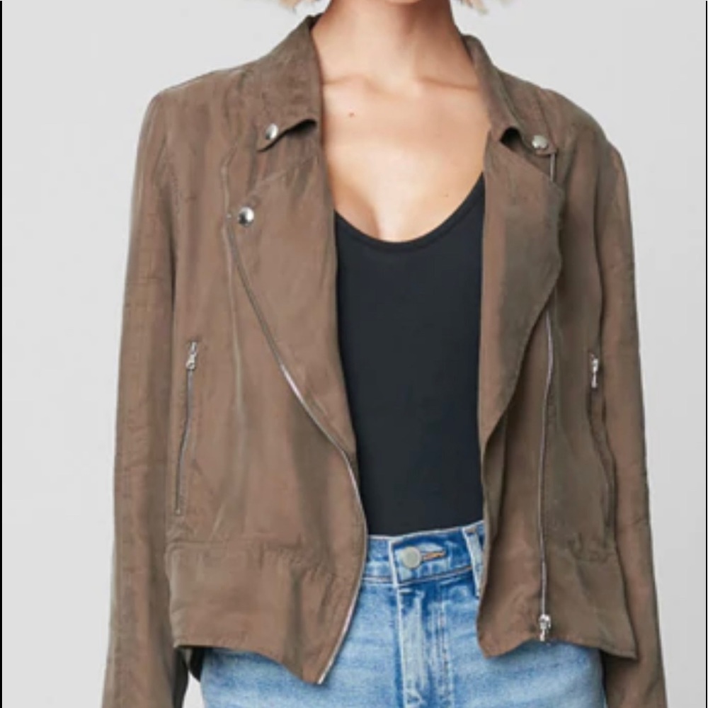 Blank NYC Guilt Trip moto jacket size small